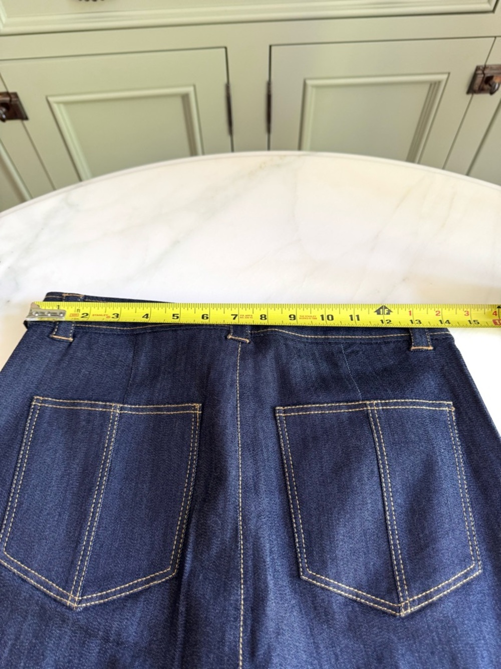 Cinq a Sept Long Benji Jeans Sz 6 - Picture 9 of 12